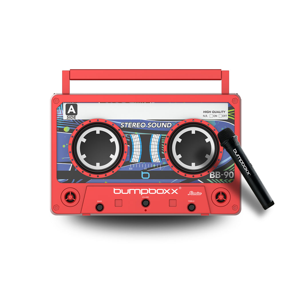 Bumpboxx Remixx® - 80's Style Bluetooth Portable Speaker + Mic