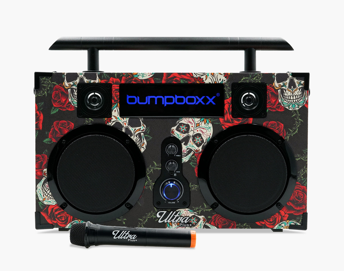 Bumpboxx Ultra Plus+ buy Bluetooth Speaker BoomboxWireless Microphone, Rechargeable,