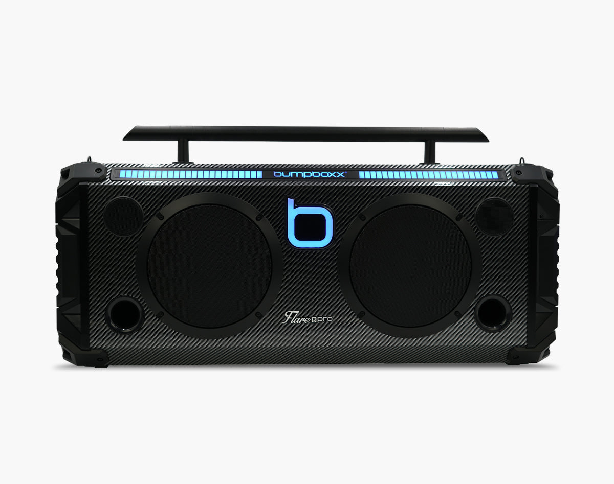 Bumpboxx Flare8 | Retro Wireless Bluetooth Boombox