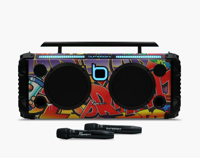 Bumpboxx Flare8 | Retro Wireless Bluetooth Boombox