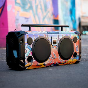 Bumpboxx Flare8 Pro | Powerful Bluetooth Boombox 400+ Watts