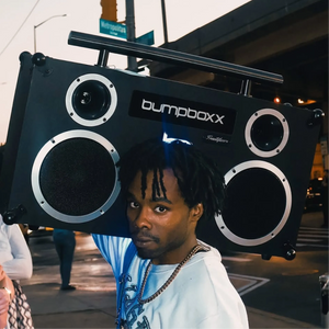 Bumpboxx Freestyle Pro - Powerful Bluetooth Boombox + Mic
